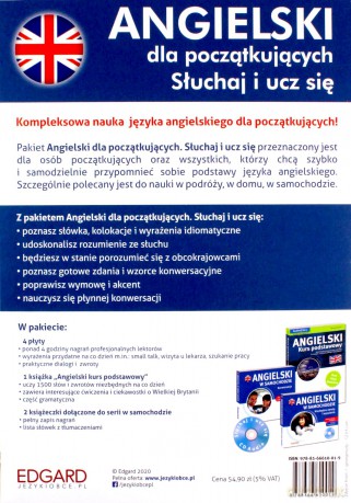Angielski dla początkujących. Słuchaj i ucz się [KSIĄŻKA]