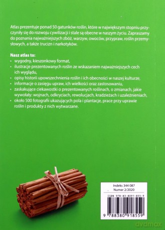 Atlas roślin, które zmieniły świat [KSIĄŻKA]