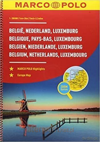 Atlas samochodowy - Beneluks. Belgia.. 1:200 000 [KSIĄŻKA]