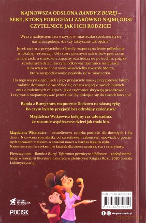 Banda z Burej. Tajemnica Gwiazdy Morza - Magdalena Witkiewicz [KSIĄŻKA]