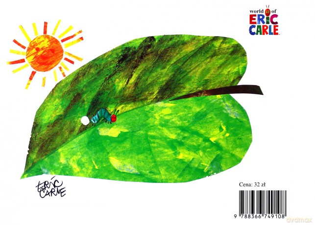 Bardzo głodna gąsienica  - Eric Carle [KSIĄŻKA]