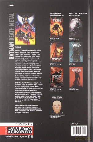Batman Death Metal (Tom 1) [KOMIKS]