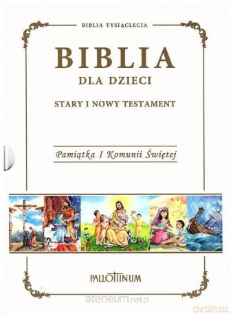 Biblia dla dzieci (komunia) [KSIĄŻKA]