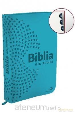 Biblia dla kobiet - turkusowa (na zamek) [KSIĄŻKA]