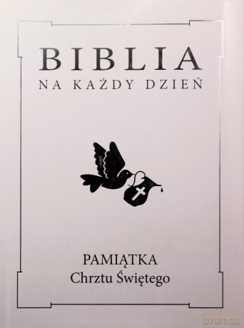 Biblia na każdy dzień. Chrzest srebro [KSIĄŻKA]