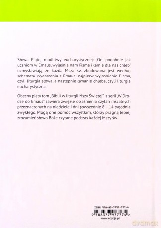 Biblia w liturgii Mszy Świętej. 8-14 tydz. zwykły [KSIĄŻKA]