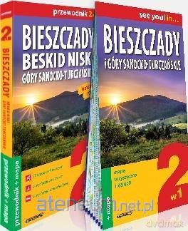 Bieszczady, Beskid Niski, Góry Sanocko-Turczańskie [KSIĄŻKA]