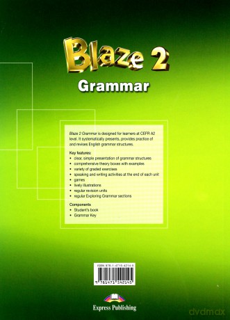 Blaze 2. Grammar podręcznik - Virginia Evans, Jenny Dooley [KSIĄŻKA]