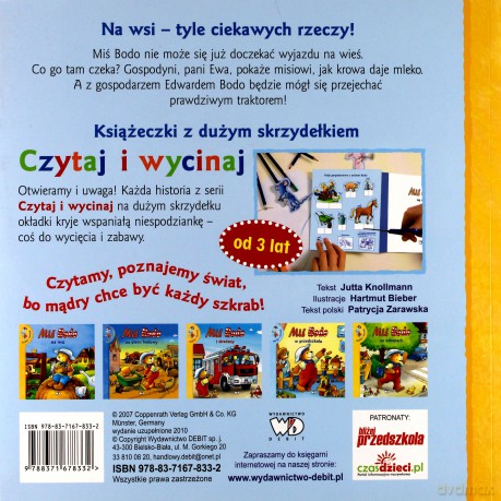 Miś Bodo Na Wsi - Jutta Knollmann [KSIĄŻKA]