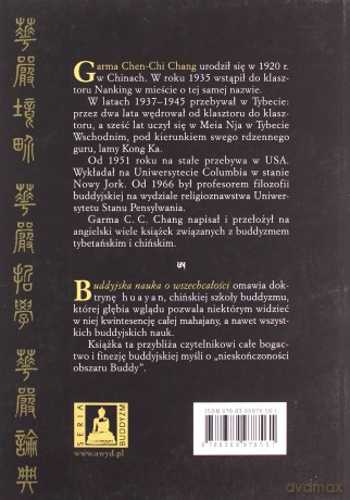 Buddyjska nauka o wszechcałości - Garma C.C. Chang [KSIĄŻKA]