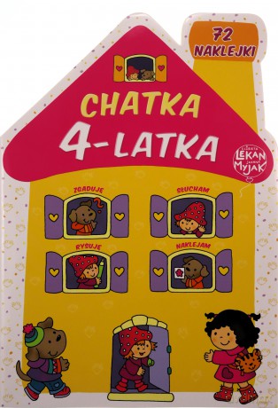 Chatka 4-latka - Elżbieta Lekan, Joanna Myjak [KSIĄŻKA]