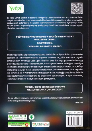 Chemia w pożywieniu - dr Hans-Ulrich Grimm [KSIĄŻKA]