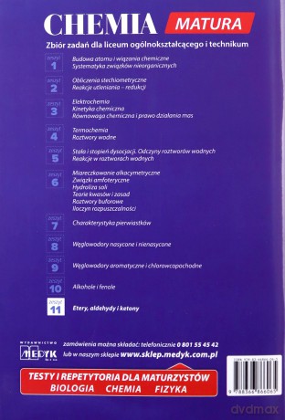 Chemia. Zbiór zadań LO. Zeszyt Zakres rozszerzony - Michał Fau [KSIĄŻKA]