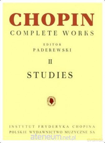 Chopin. Complete works. Etiudy - Fryderyk Chopin [KSIĄŻKA]