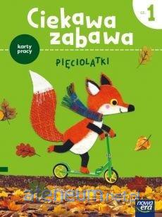 Ciekawa zabawa 5-latki Karty pracy cz.1 2021 [KSIĄŻKA]