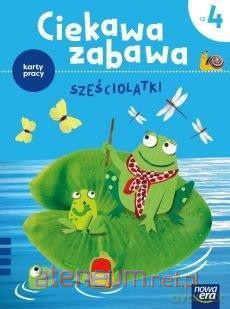 Ciekawa zabawa 6-latki Karty pracy cz.4 2021 [KSIĄŻKA]