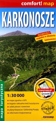 Comfort! map Karkonosze 1:30 000