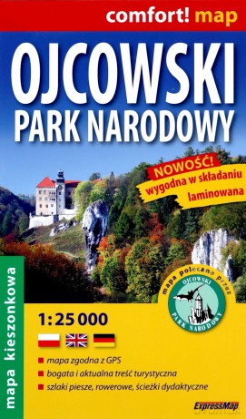 Comfort! map Ojcowski PN 1:25 000 mini mapa