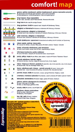 Comfort! map Ojcowski PN 1:25 000 mini mapa