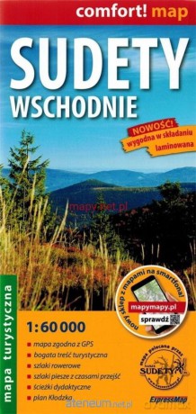 Comfort! map Sudety Wschodnie 1:60 000
