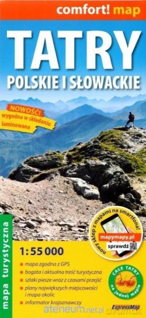 Comfort! map Tatry polskie i słowackie 1:55 000