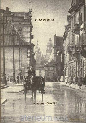 Cracovia. Libro da scrivere [KSIĄŻKA]