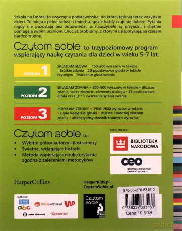 Czytam sobie. Szkoła na Dobrej. Poziom 3 - Joanna Olech [KSIĄŻKA]