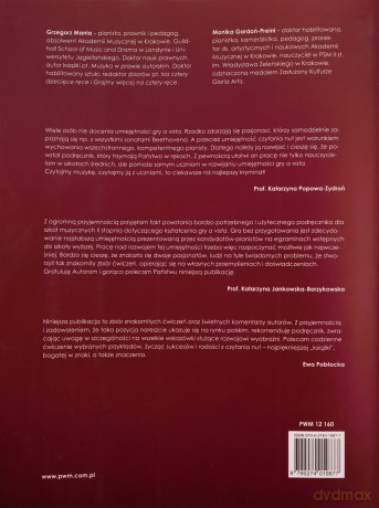 Czytanie a vista w szkole II stopnia cz.1 - Grzegorz Mania, Monika Gardoń-Preinl [KSIĄŻKA]