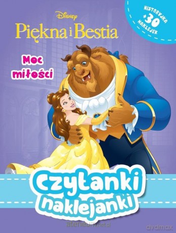 Czytanki naklejanki. Moc miłości. Piękna i Bestia [KSIĄŻKA]