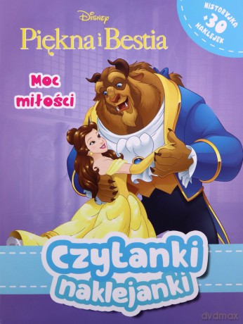 Czytanki naklejanki. Moc miłości. Piękna i Bestia [KSIĄŻKA]