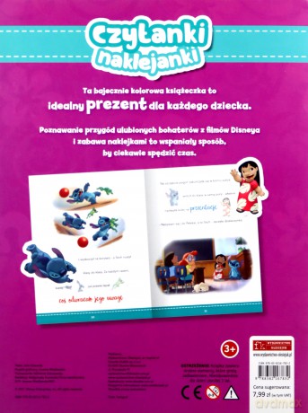 Czytanki naklejanki. Stitch idzie do szkoły [KSIĄŻKA]