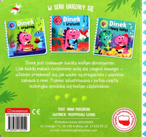 Dinek i urodziny - Anna Podgórska [KSIĄŻKA]