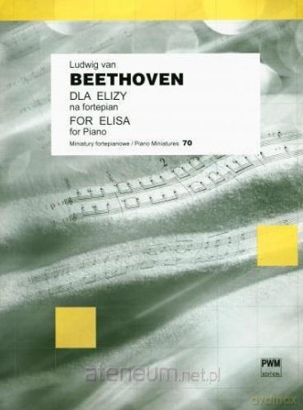Dla Elizy na fortepian - Ludwig van Beethoven [KSIĄŻKA]