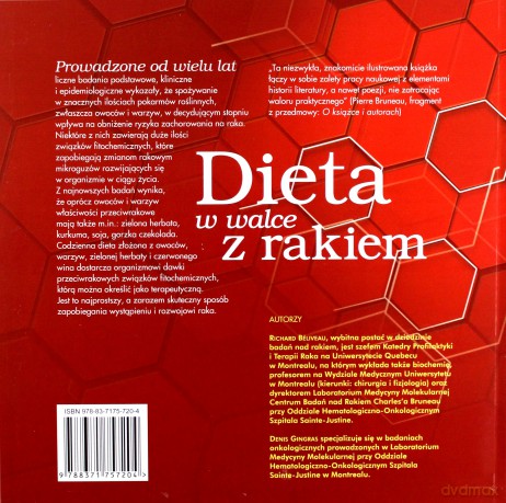 Dieta W Walce Z Rakiem - Richard Beliveau, Denis Gingras [KSIĄŻKA]