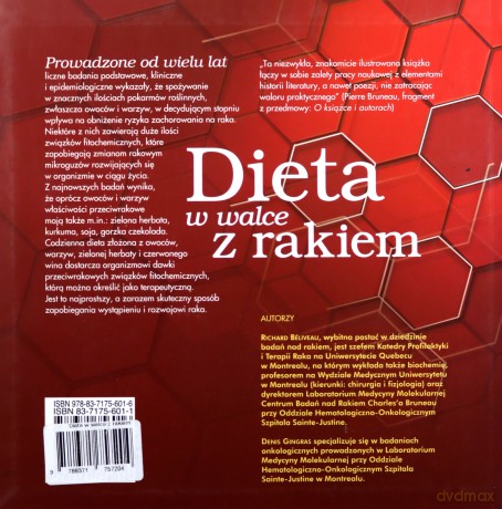Dieta W Walce Z Rakiem - Richard Beliveau, Denis Gingras [KSIĄŻKA]