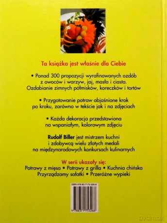 Ozdabianie Potraw (twarda) - Rudolf Biller [KSIĄŻKA]