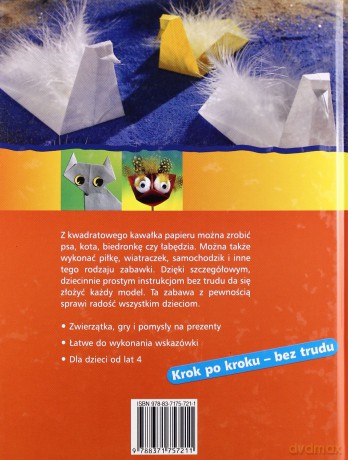 Origami Dla Małych Rączek (twarda) [KSIĄŻKA]