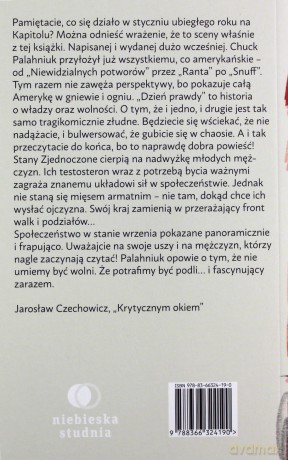 Dzień prawdy - Chuck Palahniuk, Fryderyk Makowski [KSIĄŻKA]