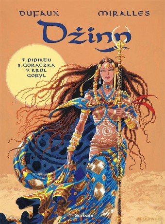Dżinn 4 (Tom 7-9) Pipiktu / Gorączka / Król Goryl - Jean Dufaux [KOMIKS]