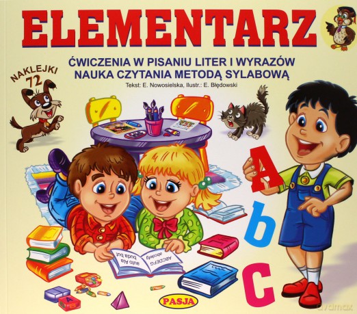 Elementarz ćwiczenia w pisaniu liter i wyrazów [KSIĄŻKA]