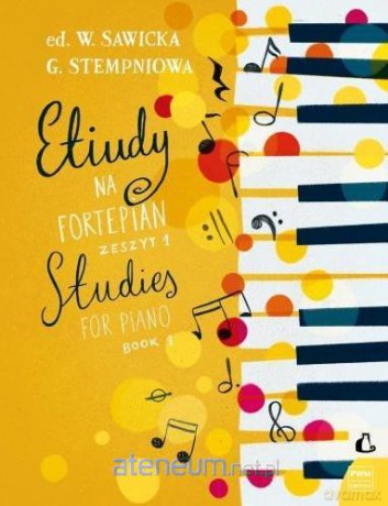 Etiudy na fortepian 1 - Wiera Sawicka, Gabriela Stempniowa [KSIĄŻKA]