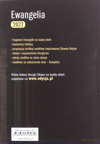 Ewangelia 2022 Droga, Prawda i Życie duża [KSIĄŻKA]