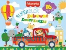 Fisher Price. Zabawne zwierzaczki. Superblok [KSIĄŻKA]