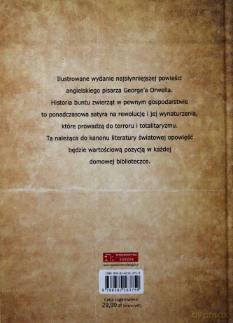 Folwark zwierzęcy - George Orwell [KSIĄŻKA]