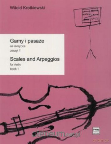 Gamy i pasaże na skrzypce 1 - Witold Krotkiewski [KSIĄŻKA]