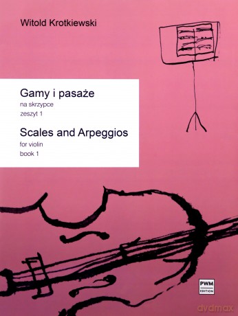 Gamy i pasaże na skrzypce 1 - Witold Krotkiewski [KSIĄŻKA]