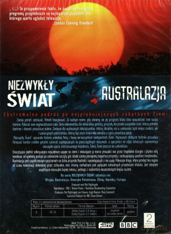 Niezwykły świat: Australazja (BBC) (digipack) [2DVD]