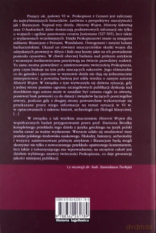 Historia Wojen (Tom 1) - Prokopiusz z Cezarei, Dariusz Brodka [KSIĄŻKA]