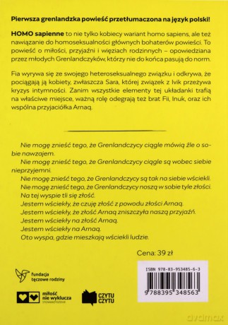 HOMO sapienne - Niviaq Korneliussen [KSIĄŻKA]