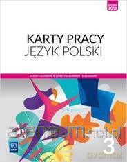 Język polski LO 3 Karty Pracy Zakres podstawowy i rozszerzony [KSIĄŻKA]